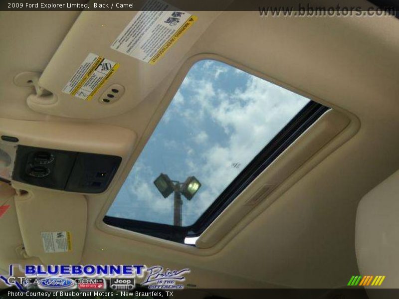 Black / Camel 2009 Ford Explorer Limited