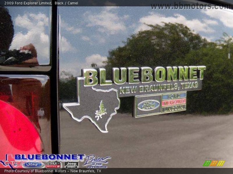 Black / Camel 2009 Ford Explorer Limited