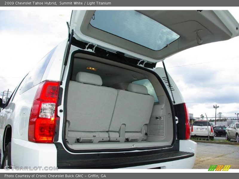 Summit White / Light Titanium 2009 Chevrolet Tahoe Hybrid