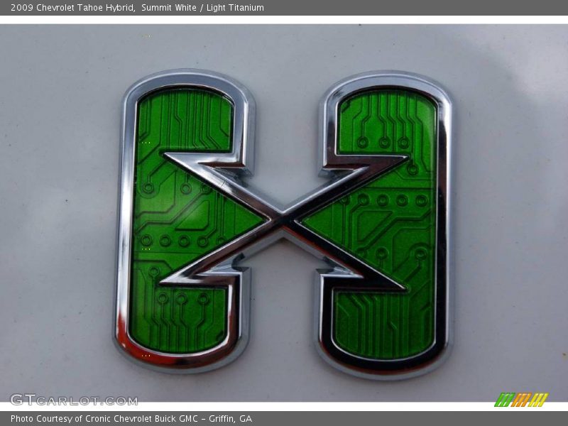Summit White / Light Titanium 2009 Chevrolet Tahoe Hybrid