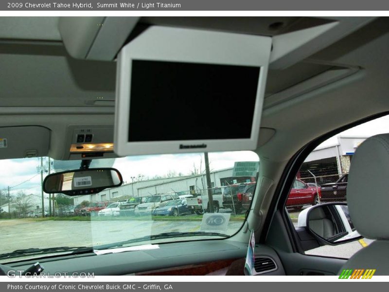 Summit White / Light Titanium 2009 Chevrolet Tahoe Hybrid