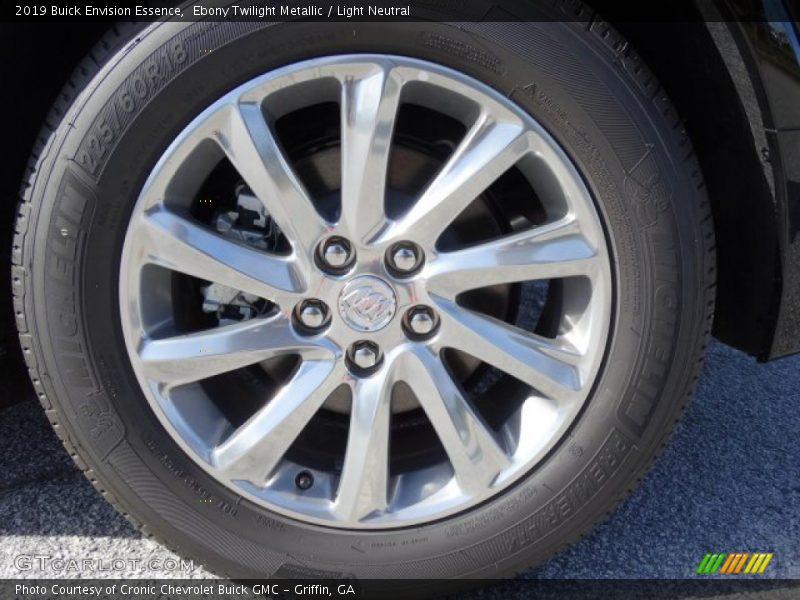 Ebony Twilight Metallic / Light Neutral 2019 Buick Envision Essence