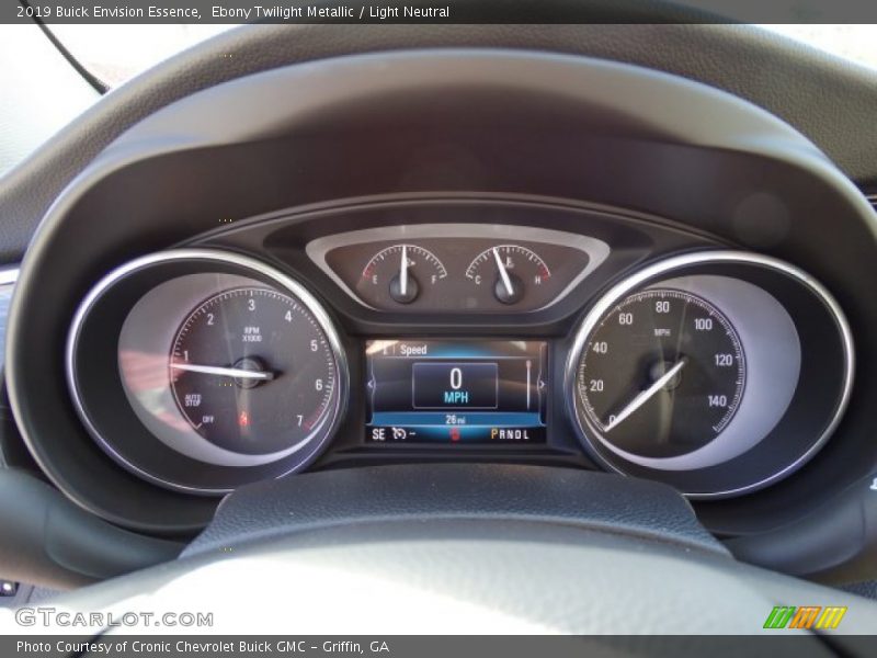 Ebony Twilight Metallic / Light Neutral 2019 Buick Envision Essence
