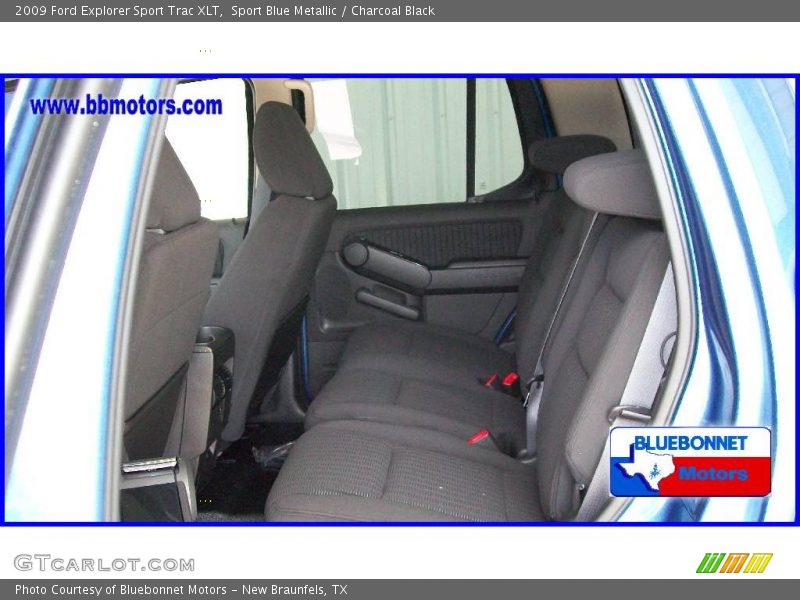 Sport Blue Metallic / Charcoal Black 2009 Ford Explorer Sport Trac XLT