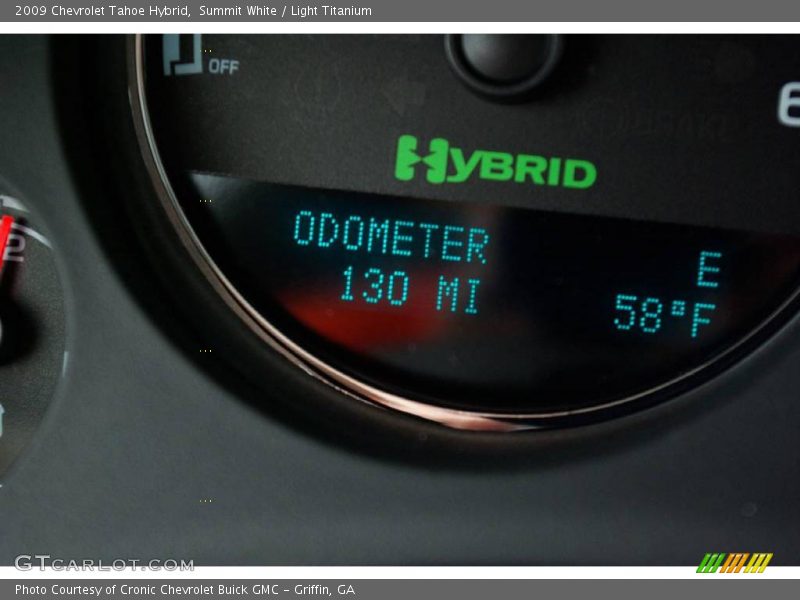 Summit White / Light Titanium 2009 Chevrolet Tahoe Hybrid