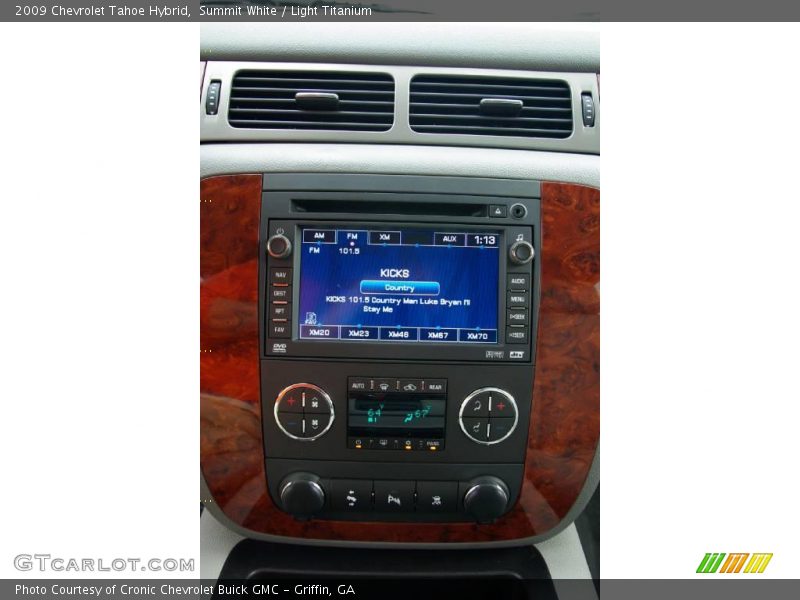 Summit White / Light Titanium 2009 Chevrolet Tahoe Hybrid