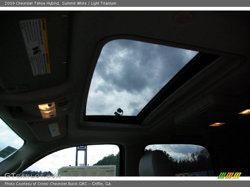 Summit White / Light Titanium 2009 Chevrolet Tahoe Hybrid