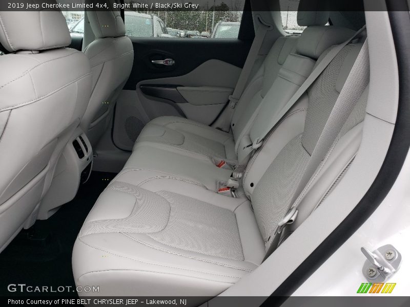 Bright White / Black/Ski Grey 2019 Jeep Cherokee Limited 4x4