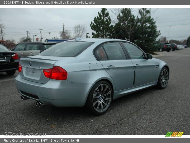 Silverstone II Metallic / Black Novillo Leather 2009 BMW M3 Sedan