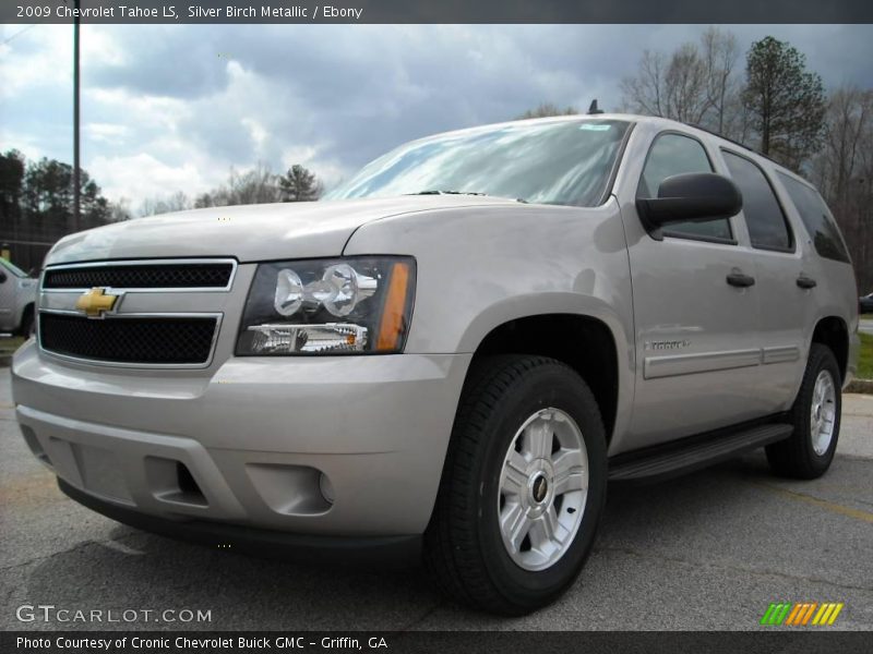 Silver Birch Metallic / Ebony 2009 Chevrolet Tahoe LS