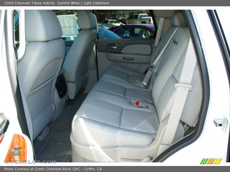 Summit White / Light Cashmere 2009 Chevrolet Tahoe Hybrid