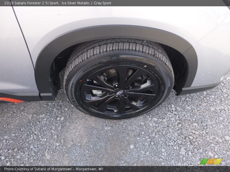 Ice Silver Metallic / Gray Sport 2019 Subaru Forester 2.5i Sport