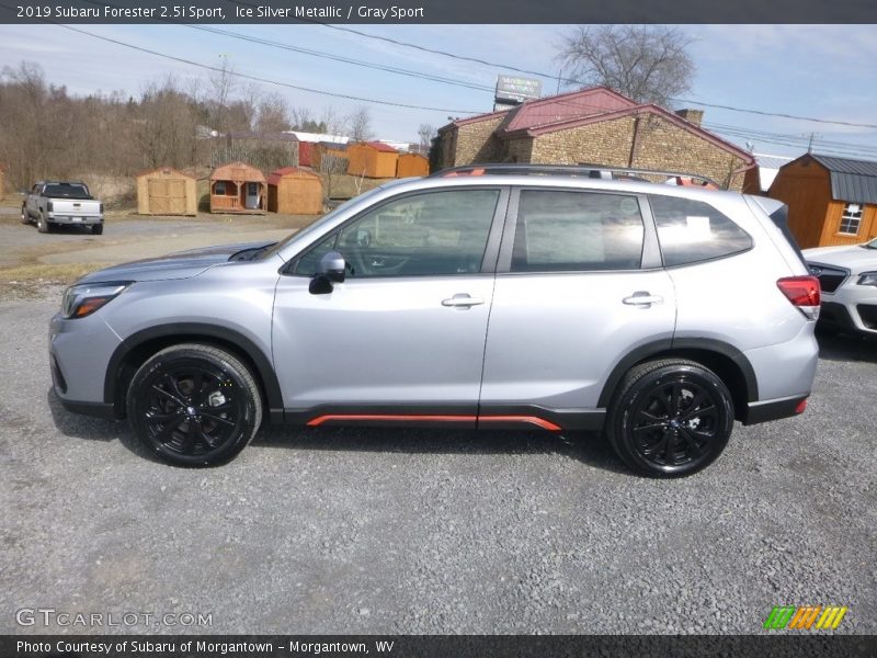 Ice Silver Metallic / Gray Sport 2019 Subaru Forester 2.5i Sport