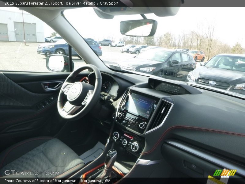 Ice Silver Metallic / Gray Sport 2019 Subaru Forester 2.5i Sport