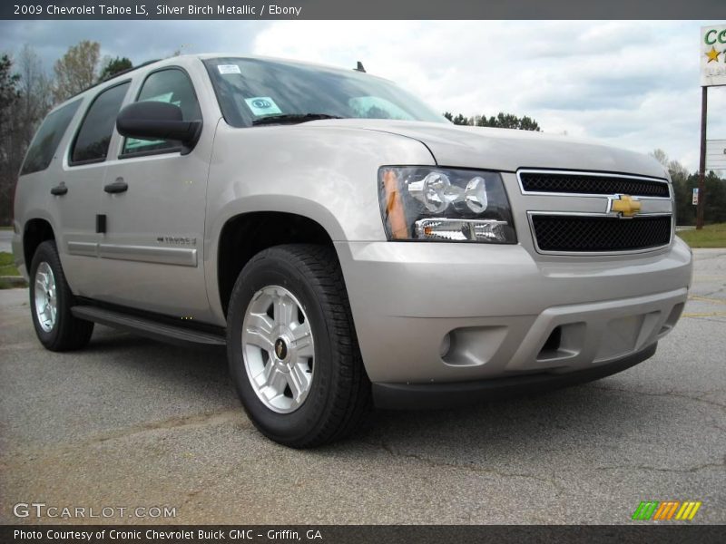 Silver Birch Metallic / Ebony 2009 Chevrolet Tahoe LS