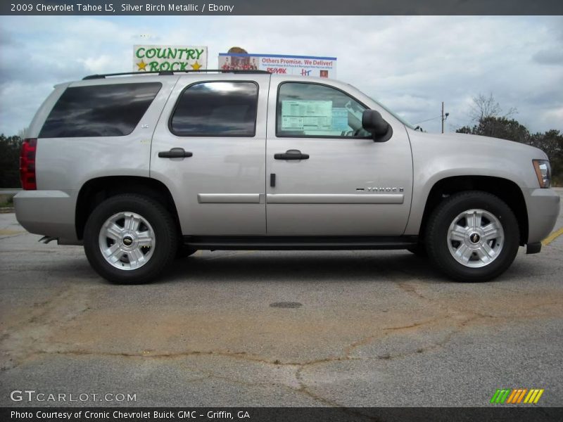 Silver Birch Metallic / Ebony 2009 Chevrolet Tahoe LS
