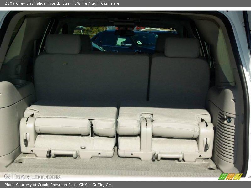 Summit White / Light Cashmere 2009 Chevrolet Tahoe Hybrid