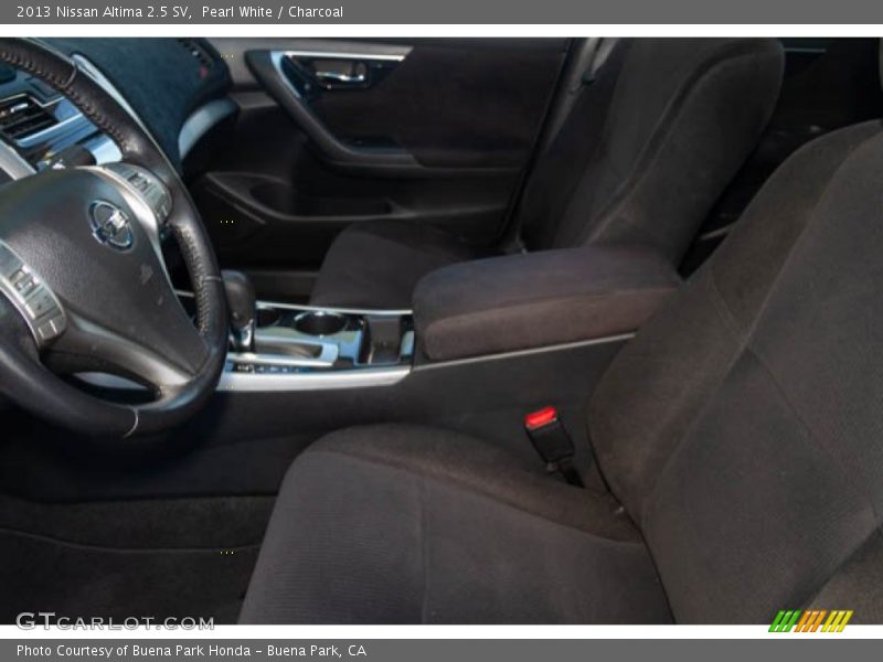 Pearl White / Charcoal 2013 Nissan Altima 2.5 SV