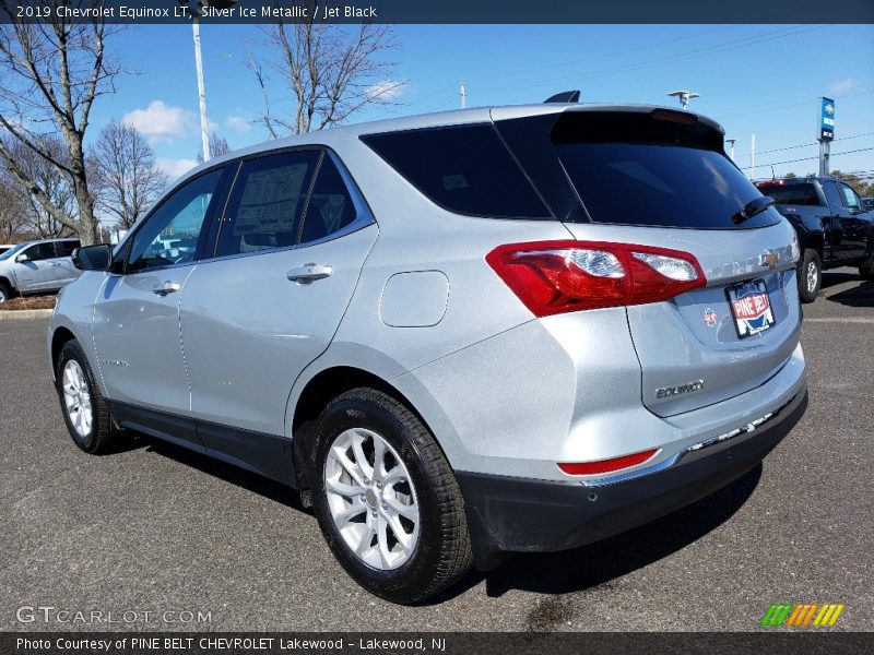 Silver Ice Metallic / Jet Black 2019 Chevrolet Equinox LT