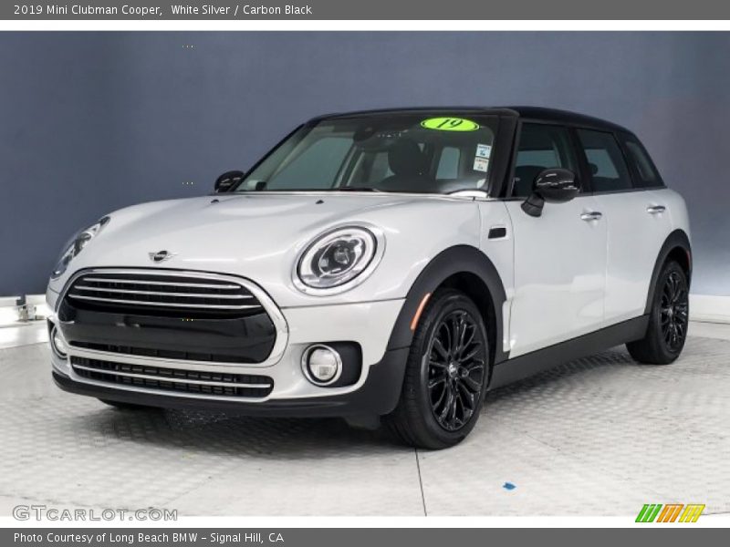 White Silver / Carbon Black 2019 Mini Clubman Cooper