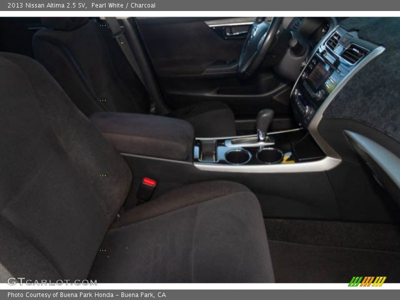 Pearl White / Charcoal 2013 Nissan Altima 2.5 SV