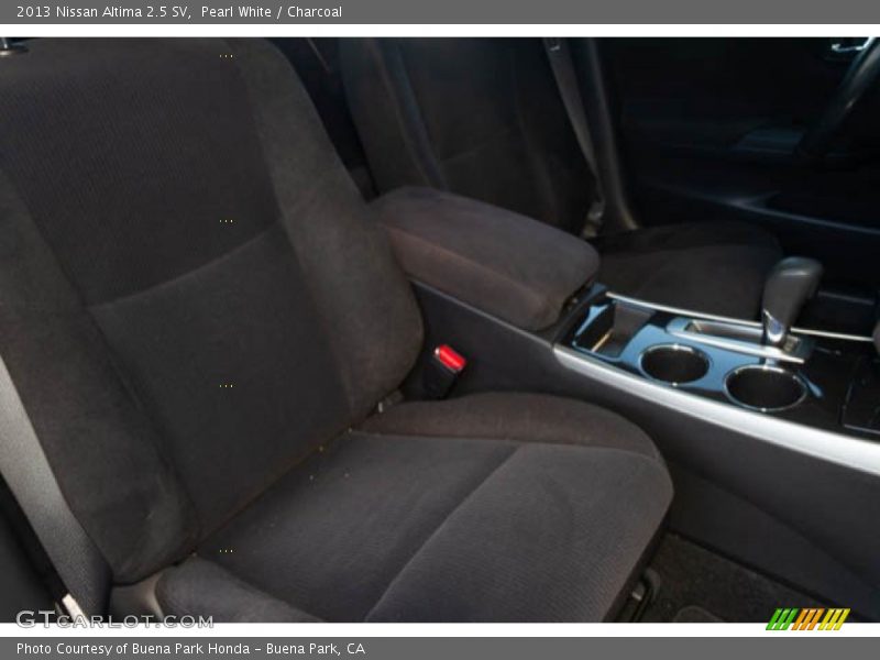 Pearl White / Charcoal 2013 Nissan Altima 2.5 SV