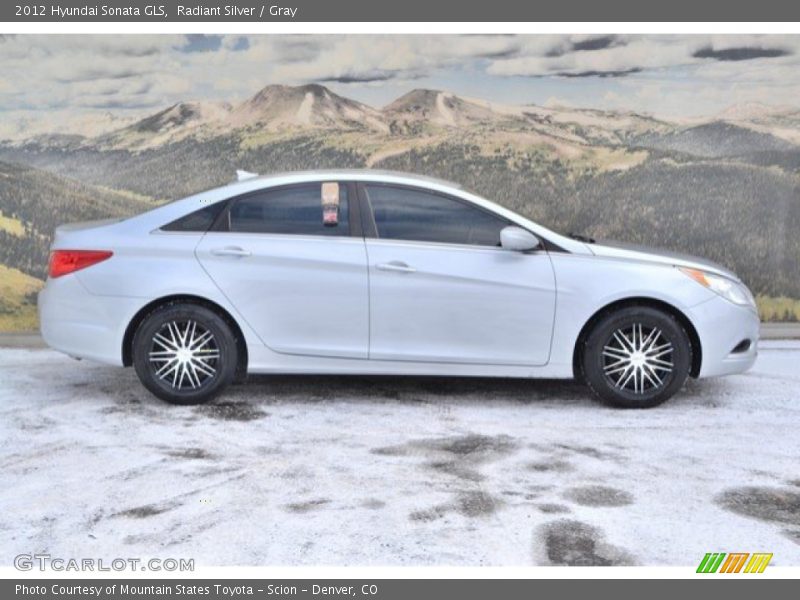 Radiant Silver / Gray 2012 Hyundai Sonata GLS