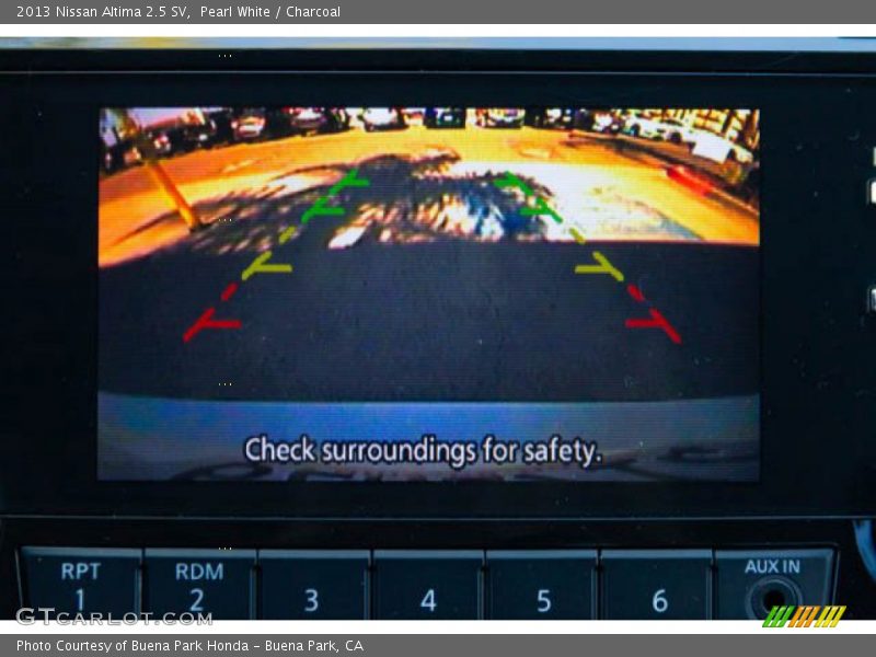 Pearl White / Charcoal 2013 Nissan Altima 2.5 SV