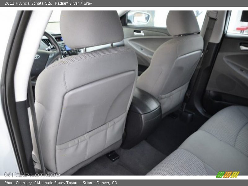 Radiant Silver / Gray 2012 Hyundai Sonata GLS