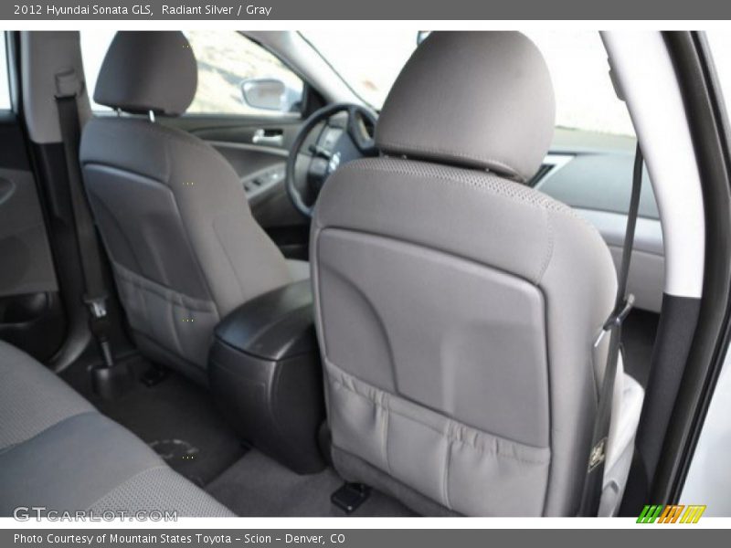 Radiant Silver / Gray 2012 Hyundai Sonata GLS