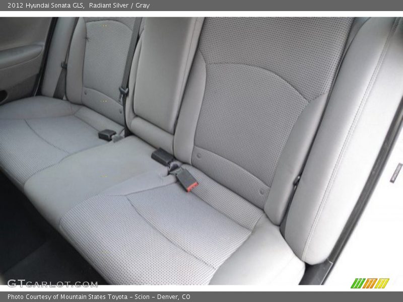 Radiant Silver / Gray 2012 Hyundai Sonata GLS