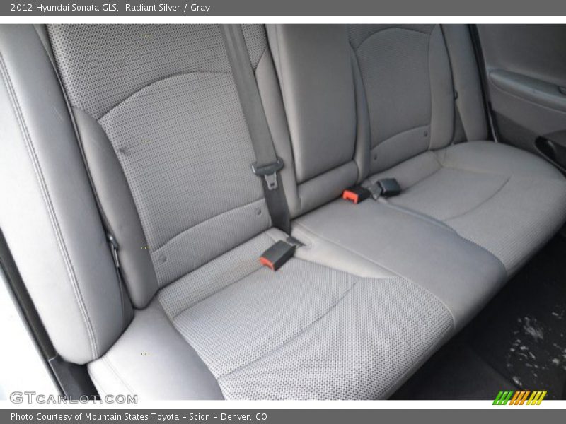 Radiant Silver / Gray 2012 Hyundai Sonata GLS