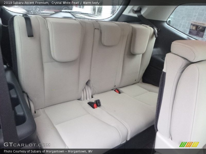 Crystal White Pearl / Warm Ivory 2019 Subaru Ascent Premium