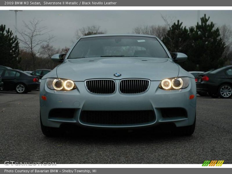 Silverstone II Metallic / Black Novillo Leather 2009 BMW M3 Sedan