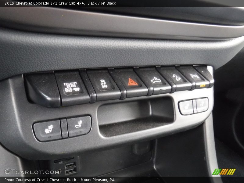 Controls of 2019 Colorado Z71 Crew Cab 4x4