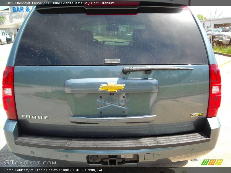 Blue Granite Metallic / Light Titanium 2009 Chevrolet Tahoe Z71
