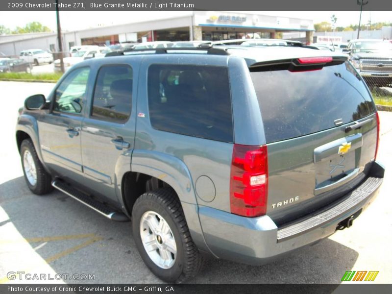 Blue Granite Metallic / Light Titanium 2009 Chevrolet Tahoe Z71