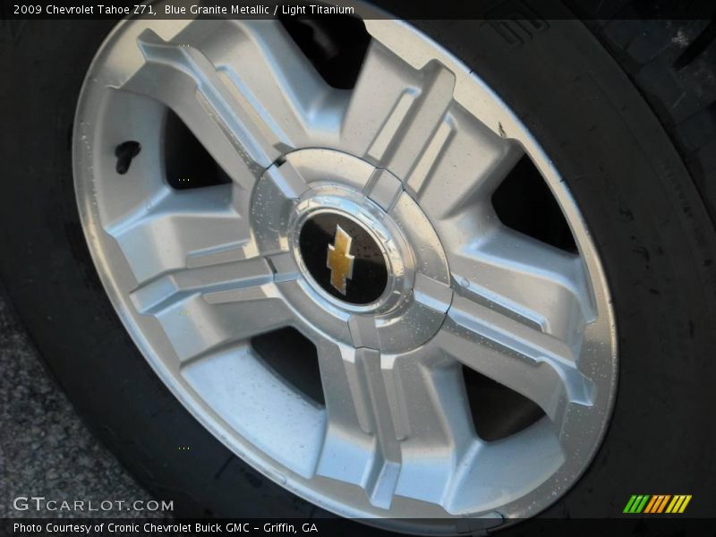 Blue Granite Metallic / Light Titanium 2009 Chevrolet Tahoe Z71