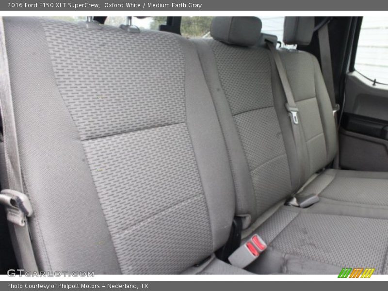 Oxford White / Medium Earth Gray 2016 Ford F150 XLT SuperCrew
