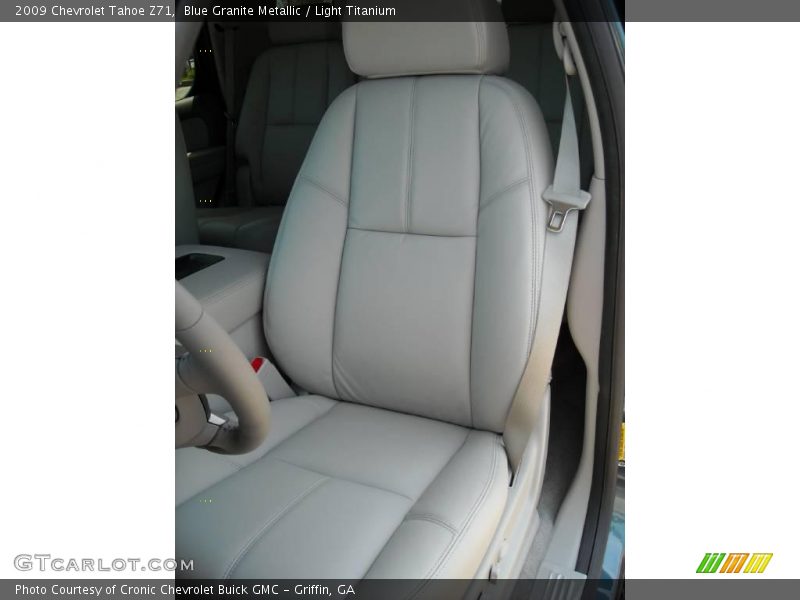 Blue Granite Metallic / Light Titanium 2009 Chevrolet Tahoe Z71
