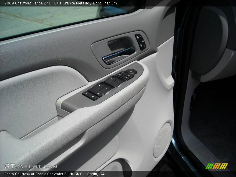 Blue Granite Metallic / Light Titanium 2009 Chevrolet Tahoe Z71