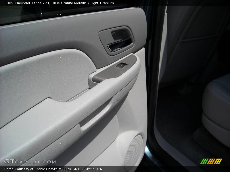 Blue Granite Metallic / Light Titanium 2009 Chevrolet Tahoe Z71