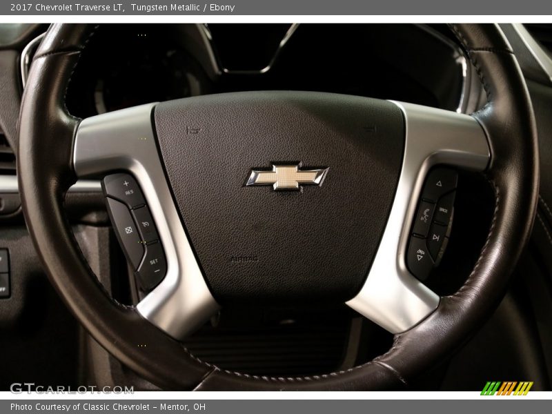 Tungsten Metallic / Ebony 2017 Chevrolet Traverse LT