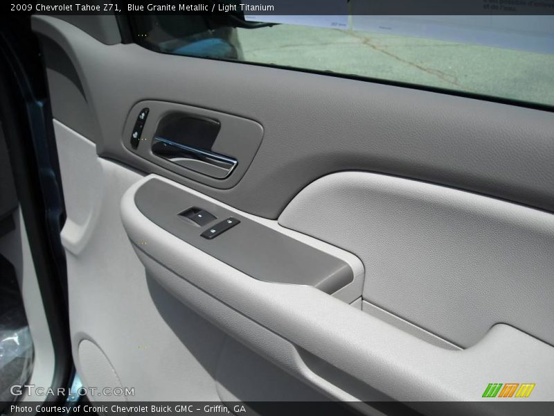Blue Granite Metallic / Light Titanium 2009 Chevrolet Tahoe Z71