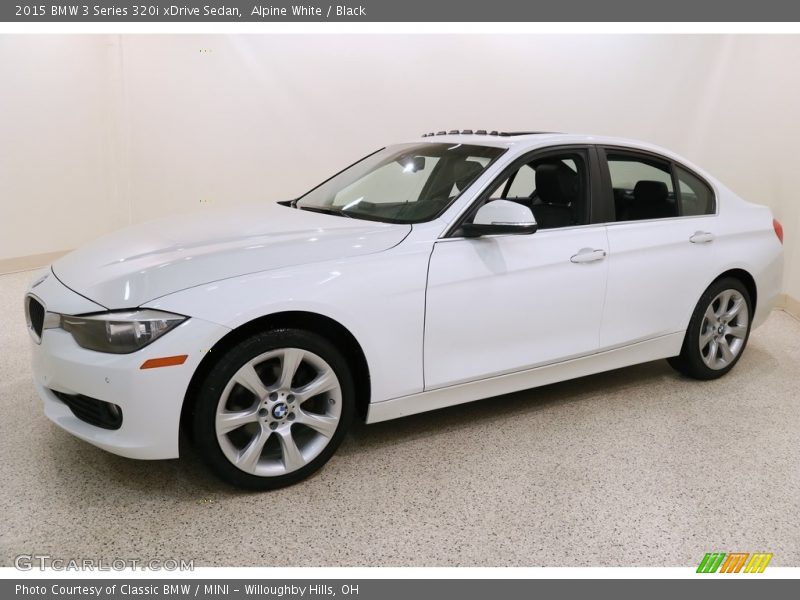 Alpine White / Black 2015 BMW 3 Series 320i xDrive Sedan