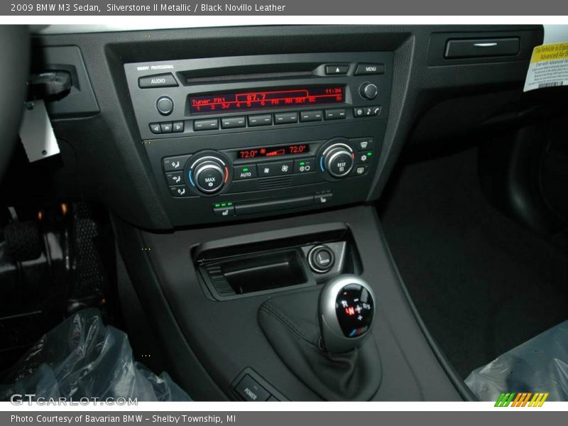 Silverstone II Metallic / Black Novillo Leather 2009 BMW M3 Sedan