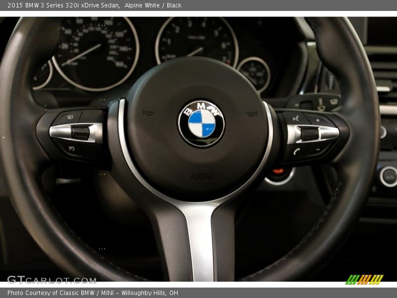 Alpine White / Black 2015 BMW 3 Series 320i xDrive Sedan