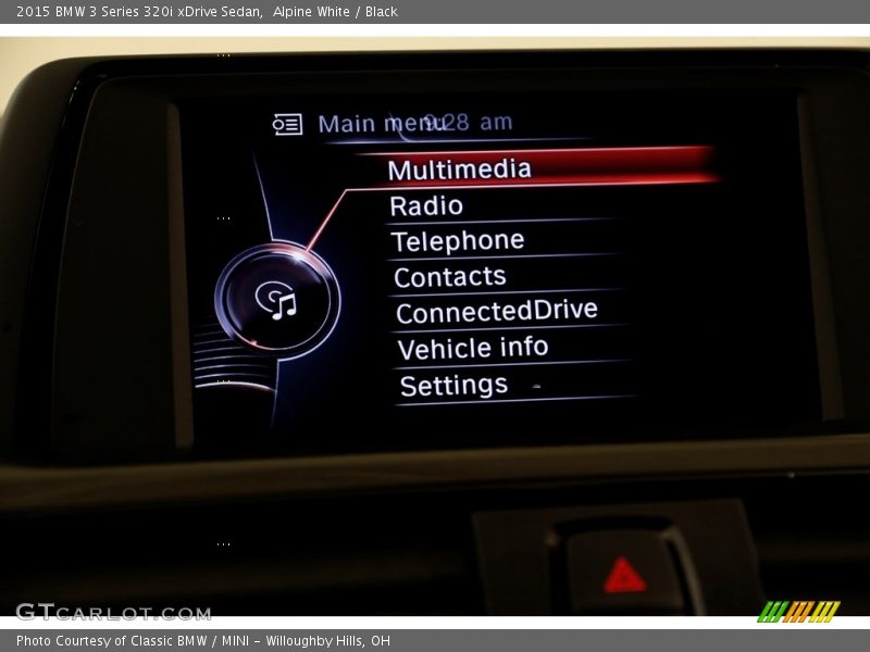 Alpine White / Black 2015 BMW 3 Series 320i xDrive Sedan
