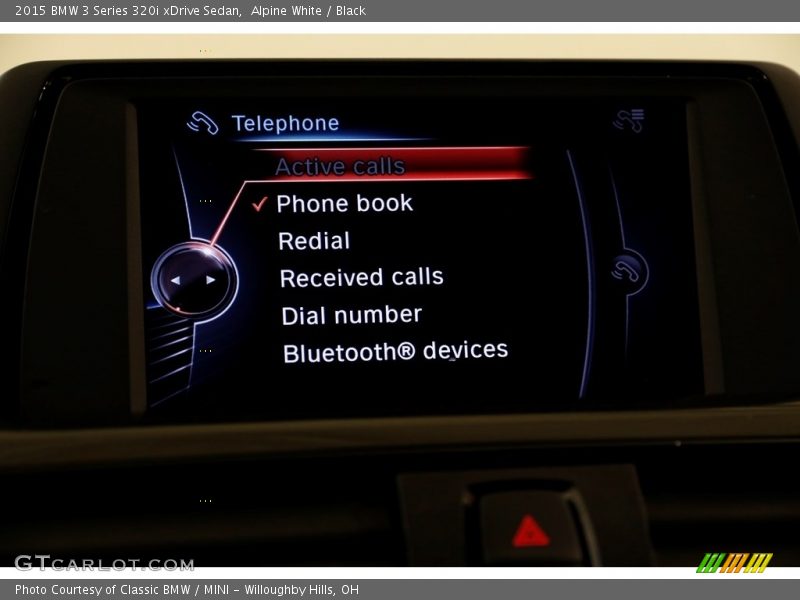 Alpine White / Black 2015 BMW 3 Series 320i xDrive Sedan