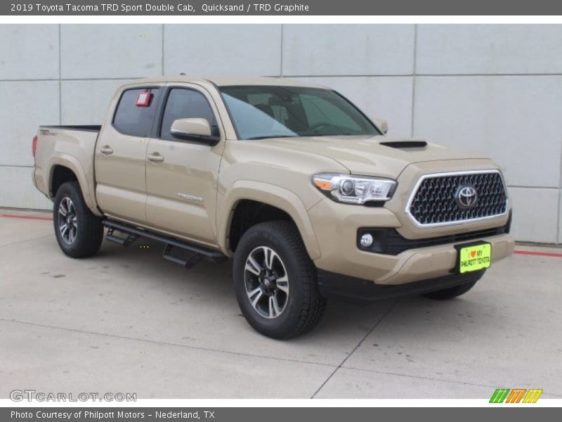 Front 3/4 View of 2019 Tacoma TRD Sport Double Cab